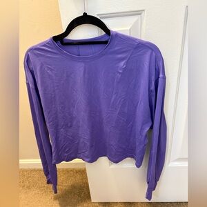 Lululemon Abrasion-Resistant Training
Long Sleeve Shirt Indigo size 6